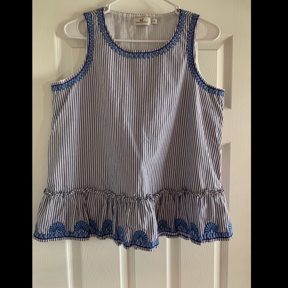 Vineyard Vines Peplum Top